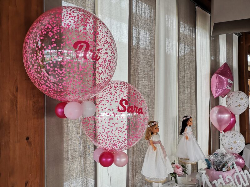 Globos transparentes