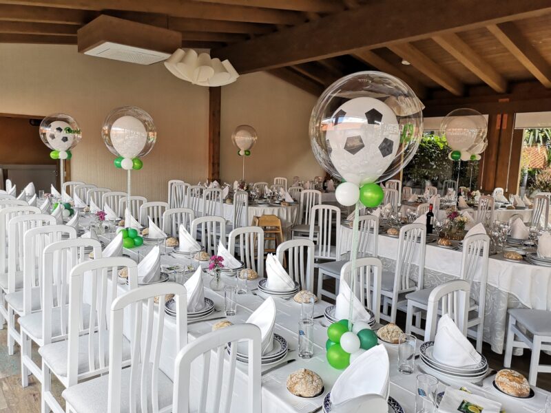 Globos transparentes