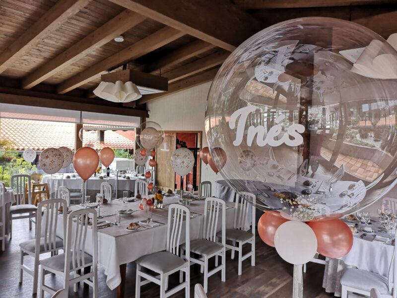 Globos transparentes